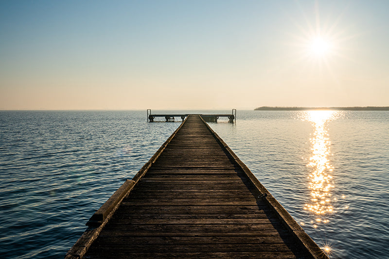 Birgit Machtinger - Steg am Neusiedler See