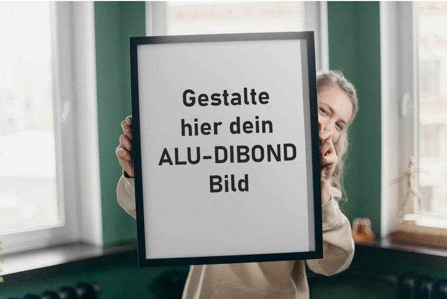 Dein Bild auf Alu-Dibond freies Format