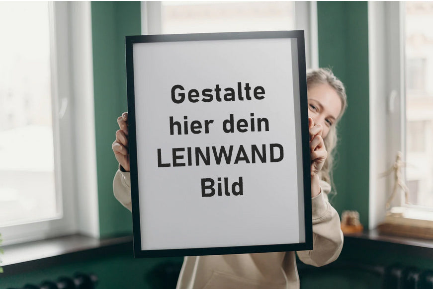 Dein Bild auf Leinwand