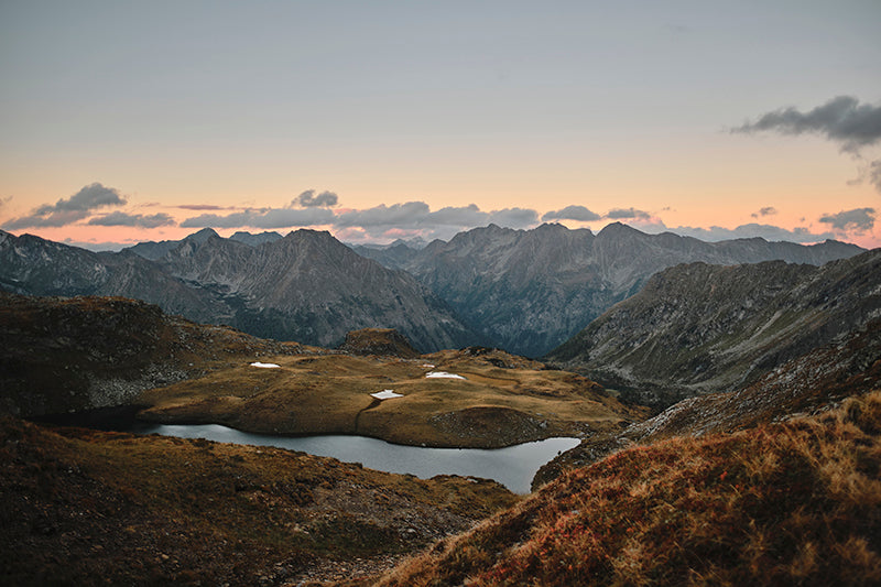 Sead Dedic - Almsee bei Sonnenuntergang