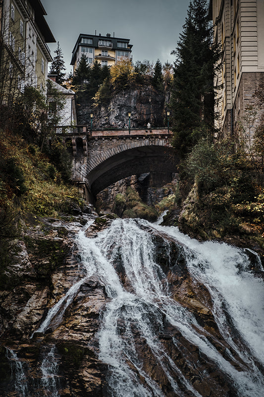 Sead Dedic - Gasteiner Wasserfall im Herbst