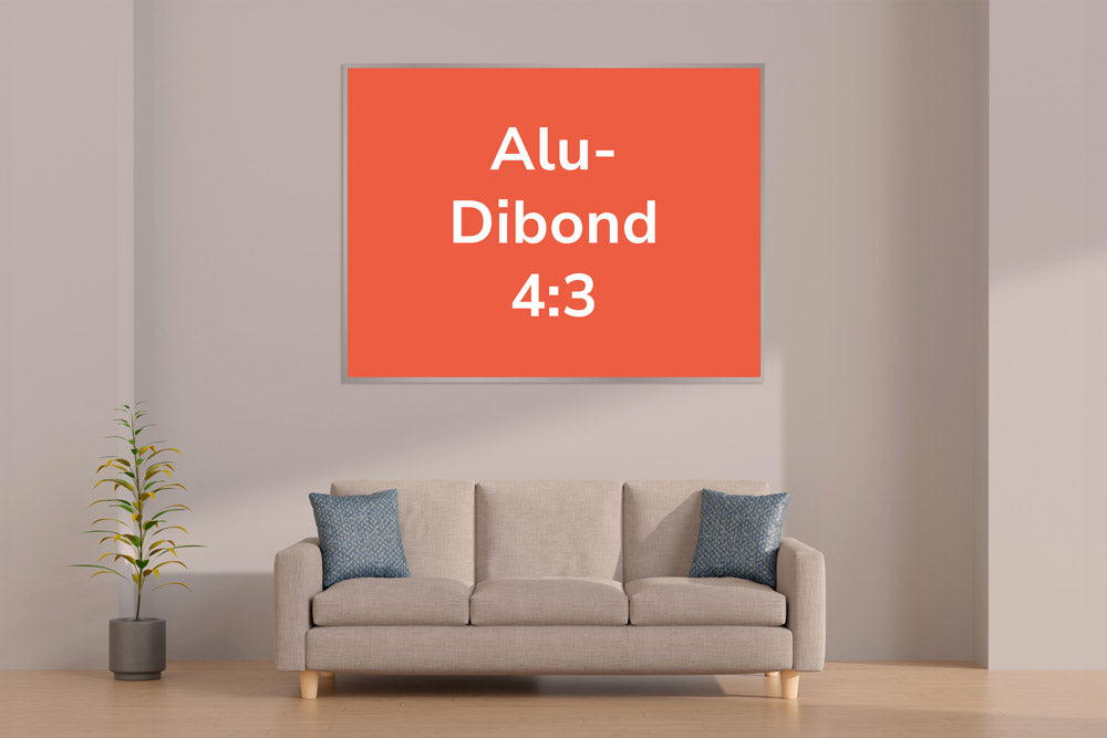 Dein Bild auf Alu-Dibond 4:3