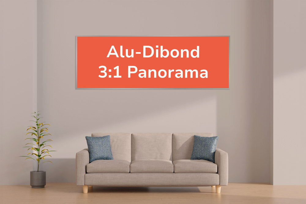 Dein Bild auf Alu-Dibond 3:1 Panorama