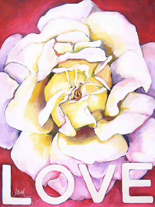 Stephanie Balih - White Rose Love