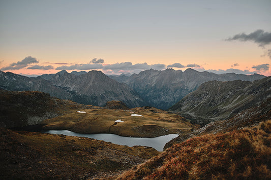 Sead Dedic - Almsee bei Sonnenuntergang