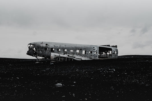 Sead Dedic - Flugzeugwrack am Lavastrand von Sólheimasandur #2