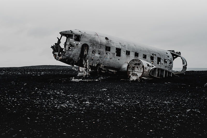 Sead Dedic - Flugzeugwrack am Lavastrand von Sólheimasandur #4